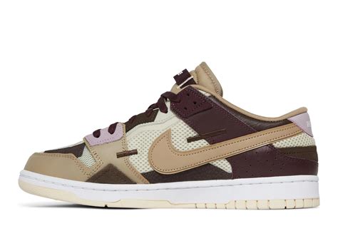 nike dunk - latte ow v1|nike dunk scrap latte.